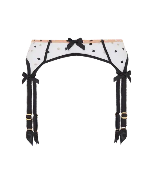 Brie Suspender Black | Agent Provocateur