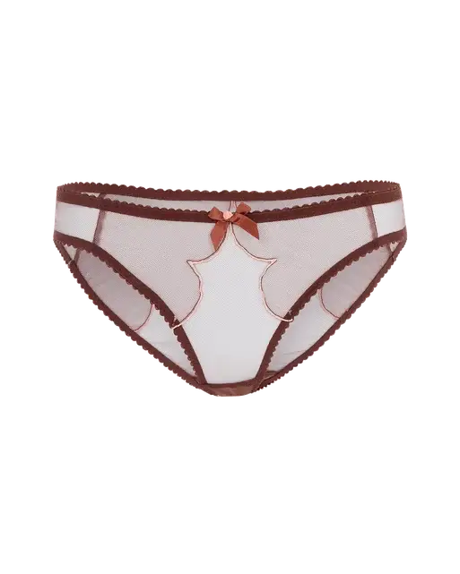 Lorna Full Brief Chestnut | Agent Provocateur
