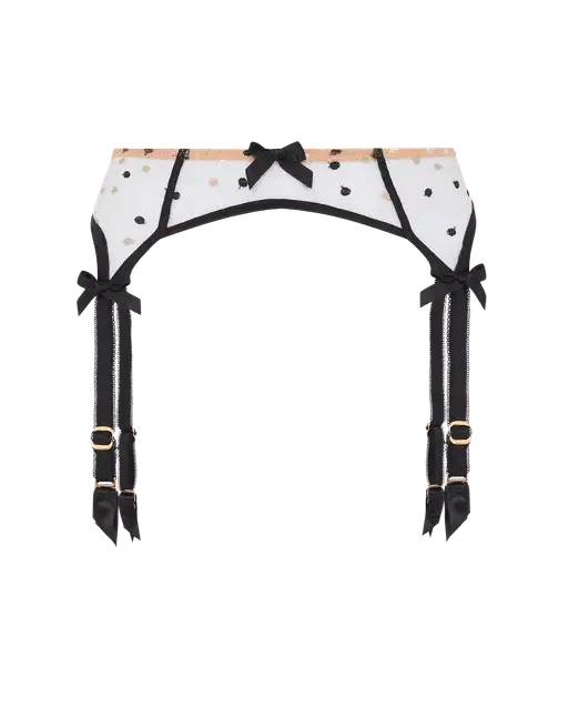 Brie Suspender Black | Agent Provocateur