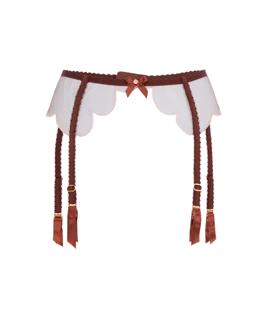 Lorna Suspender Chestnut | Agent Provocateur