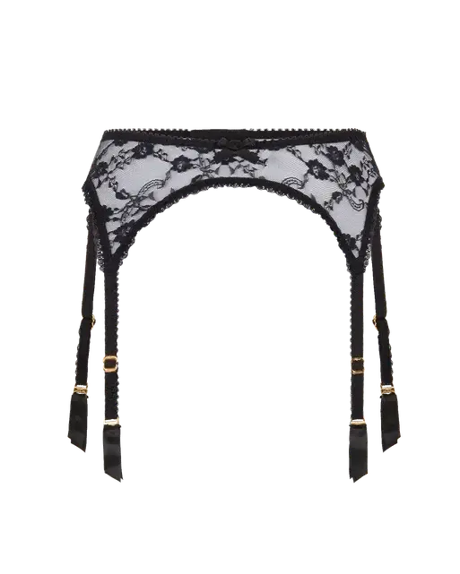 Laily Suspender Black | Agent Provocateur