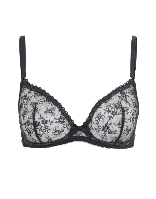 Malorey Full Cup Underwired Bra Black | Agent Provocateur