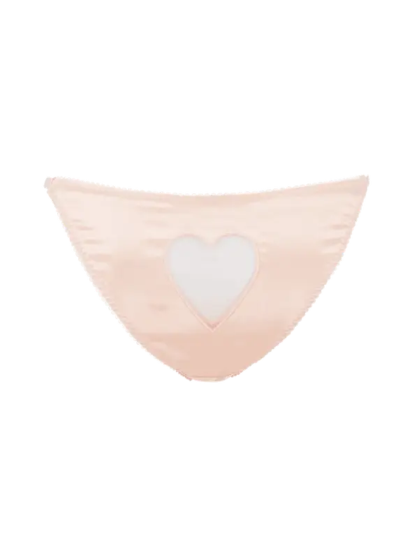 ETTIE SILK FULL BRIEF Pink | Agent Provocateur