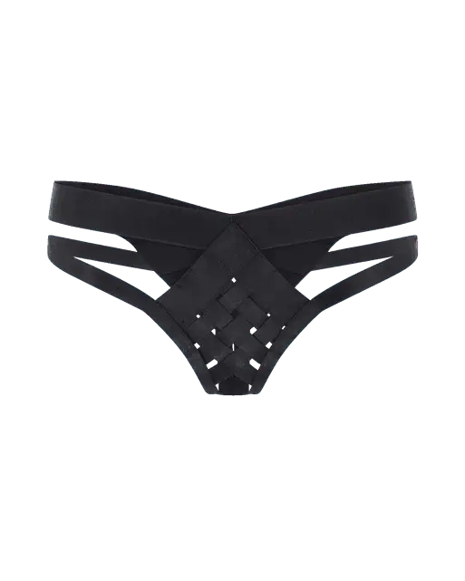 Whitney Thong Black | Agent Provocateur