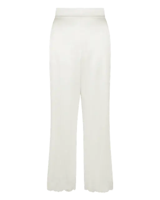 Amelea Pyjama Trousers Ivory | Agent Provocateur