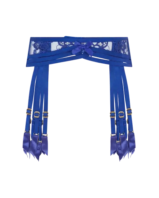 Dioni Suspender Cobalt | Agent Provocateur