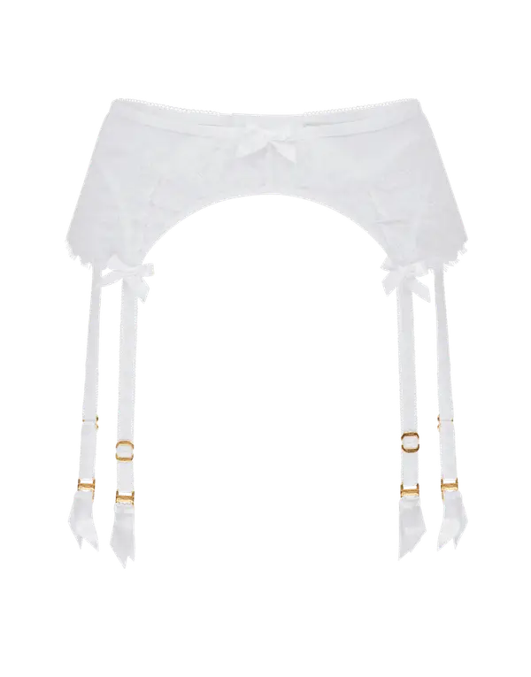 Willa Suspender White | Agent Provocateur
