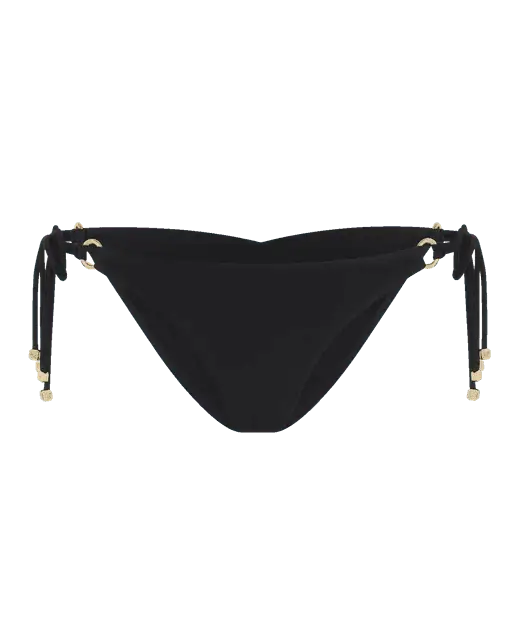 Malisa Tieside Bikini Bottom Black | Agent Provocateur