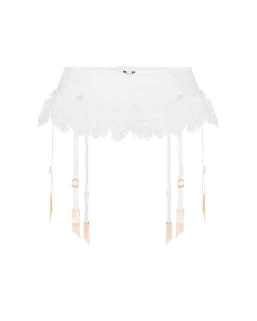 Clarissa Suspender White | Agent Provocateur