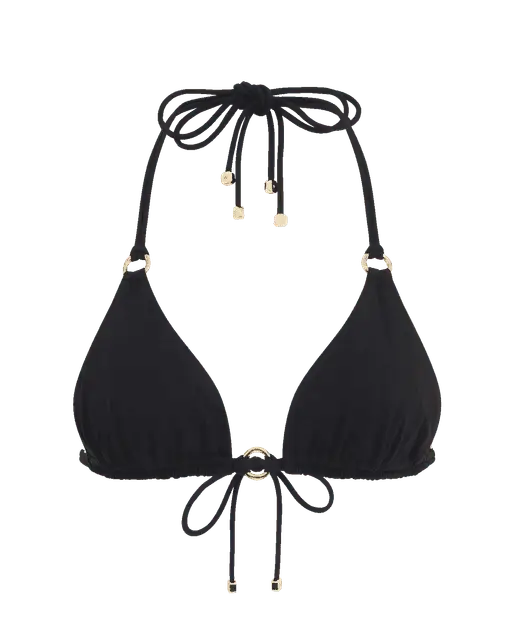 Malisa Triangle Bikini Top Black | Agent Provocateur