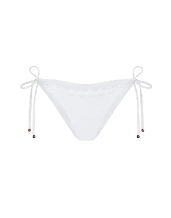 Maiya Bikini Bottoms  White | Agent Provocateur