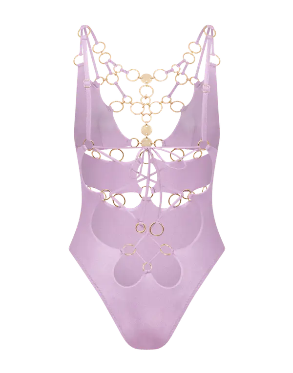 Davine Swimsuit Lilac | Agent Provocateur