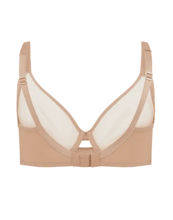Lucky Full Cup Underwired Bra Noisette | Agent Provocateur