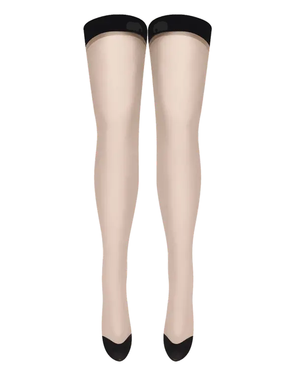 Amber Hold Ups Champagne | Agent Provocateur