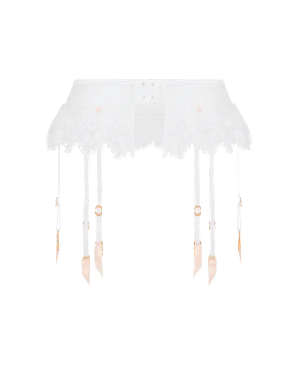 Clarissa Suspender White | Agent Provocateur
