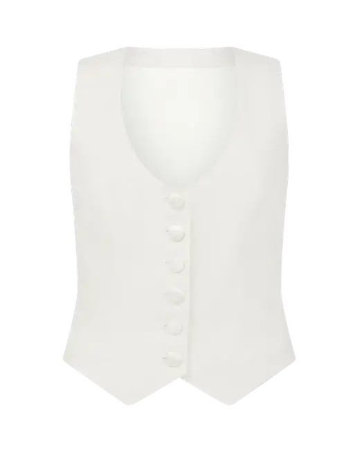 Billi Waistcoat Ivory | Agent Provocateur