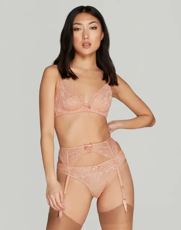 Leni Suspender Praline | Agent Provocateur