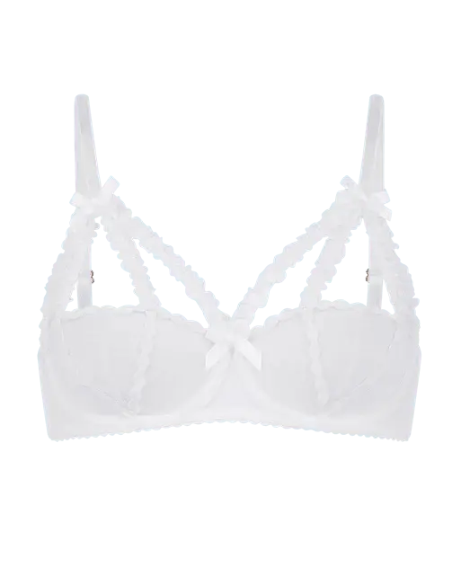 Lottina Apex Underwired Bra White | Agent Provocateur