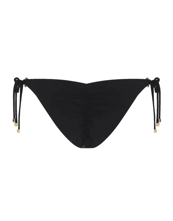 Malisa Tieside Bikini Bottom Black | Agent Provocateur