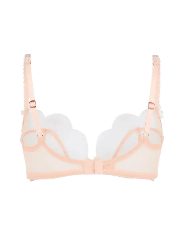 Lorna Plunge Underwired Bra Sand | Agent Provocateur