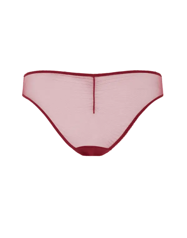 Jayce Full Brief Burgundy | Agent Provocateur