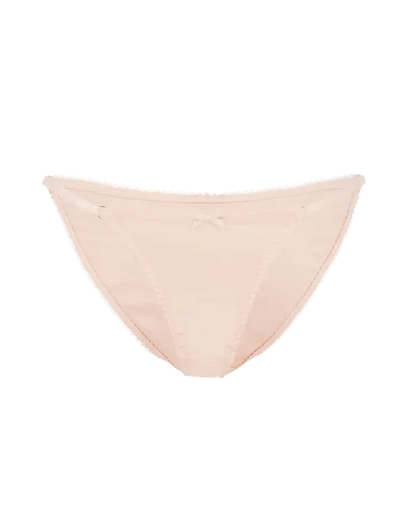 ETTIE SILK FULL BRIEF Pink | Agent Provocateur