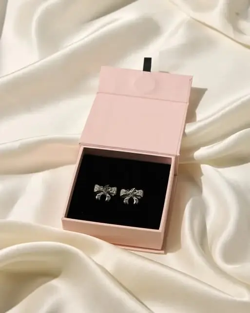 Brietta Earrings Silver/Crystal | Agent Provocateur