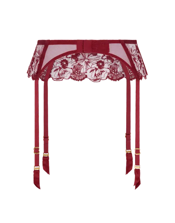 Jayce Suspender Burgundy | Agent Provocateur