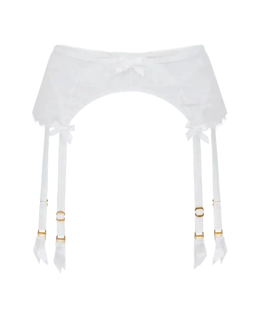 Willa Suspender White | Agent Provocateur