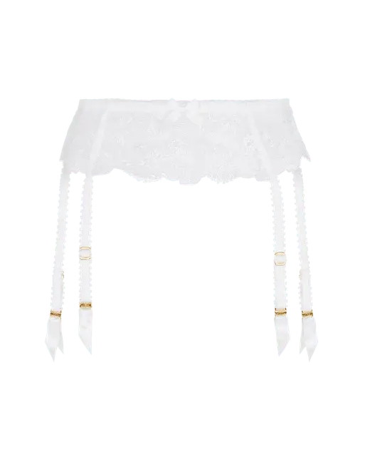Jayce Suspender White | Agent Provocateur