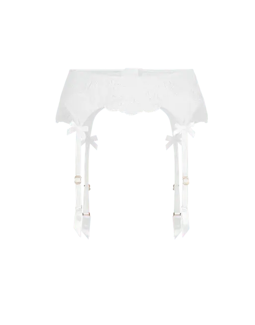 Nelle Suspender White | Agent Provocateur