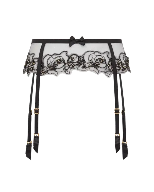 Lindie Suspender Black | Agent Provocateur