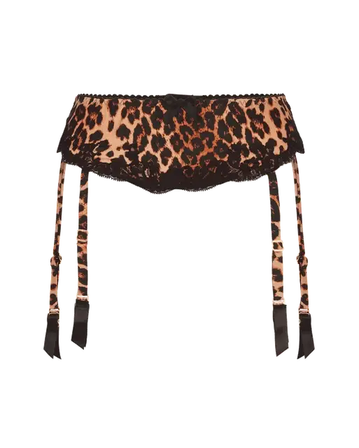 Molly Suspender Leopard | Agent Provocateur
