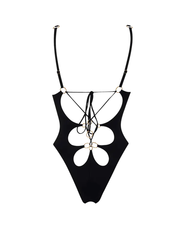 Davine Swimsuit Black | Agent Provocateur