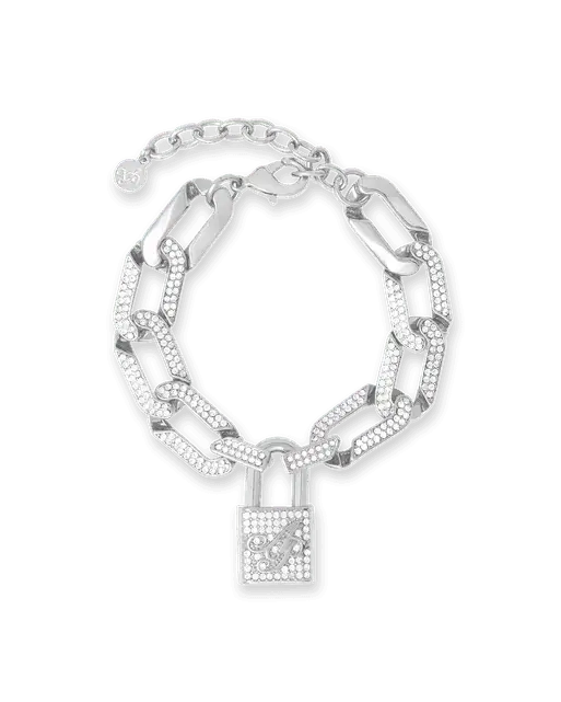 Meriem Bracelet Silver/Crystal | Agent Provocateur