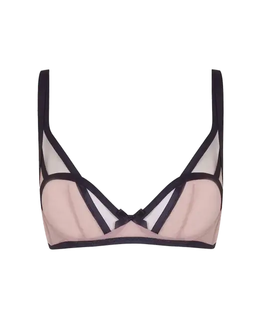 Joan Balconette Underwired Bra Mink | Agent Provocateur