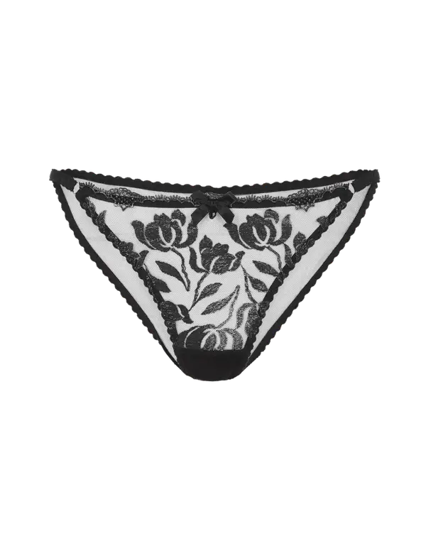 Sparkle Full Brief Black | Agent Provocateur