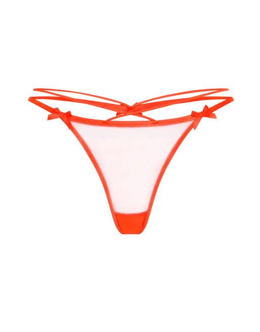 Zella Trixie Neon Orange/Sand | Agent Provocateur