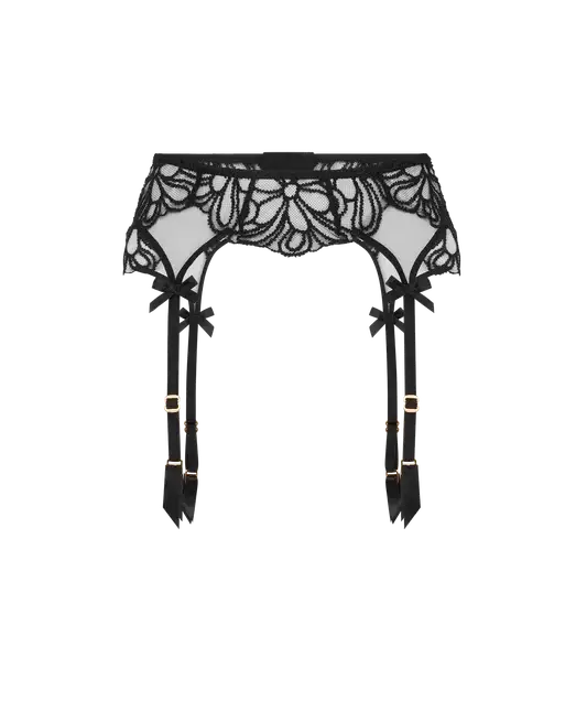 Nelle Suspender Black | Agent Provocateur