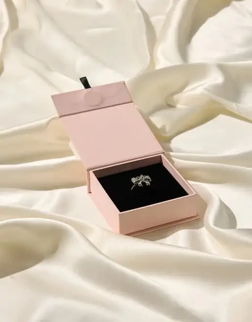 Brietta Ring Silver/Crystal | Agent Provocateur