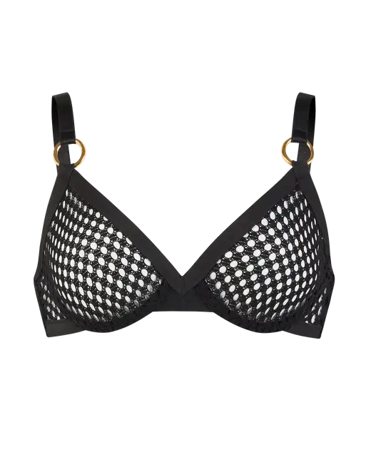 Bubbles Soft Cup Bra Black | Agent Provocateur