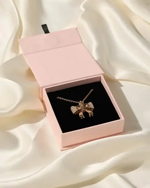 Brietta Necklace Rose Gold/Crystal | Agent Provocateur