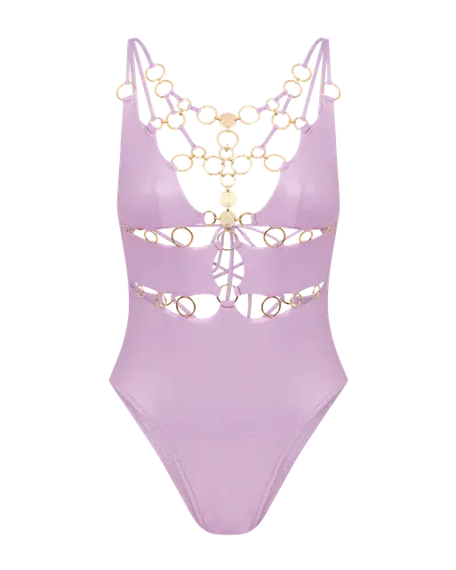 Davine Swimsuit Lilac | Agent Provocateur