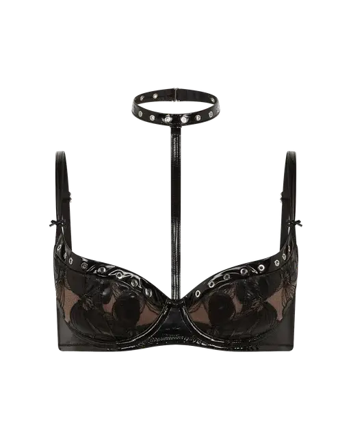 Vietta Demi Cup Underwired Bra Black | Agent Provocateur
