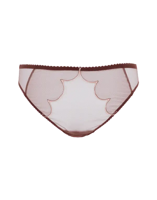 Lorna Full Brief Chestnut | Agent Provocateur