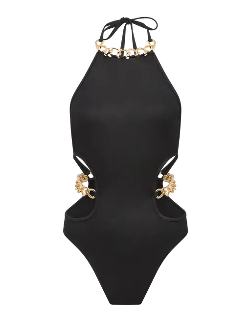 Axl Swimsuit Black/Gold | Agent Provocateur
