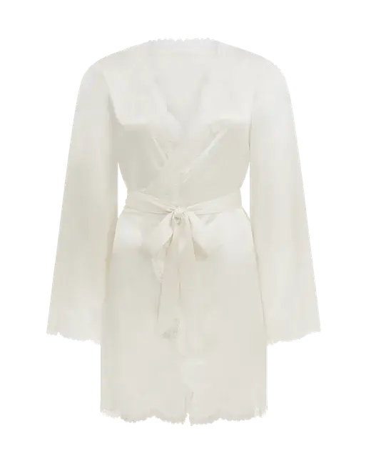 Amelea Pyjama Top Ivory | Agent Provocateur