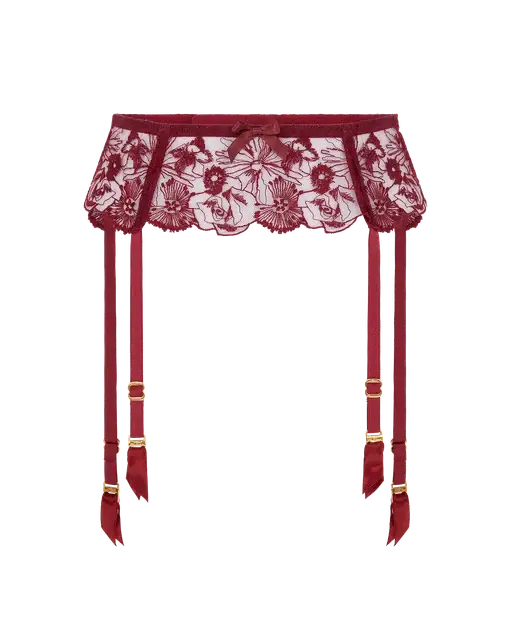 Jayce Suspender Burgundy | Agent Provocateur