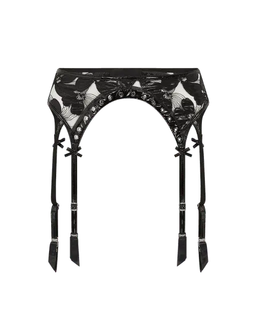 Vietta Suspender Black | Agent Provocateur