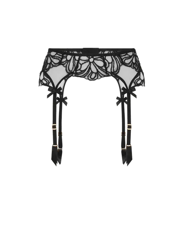 Nelle Suspender Black | Agent Provocateur
